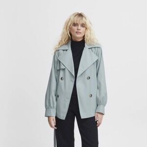 ICHI IHFUNOLA Blazer Blue Size EU40 or Large